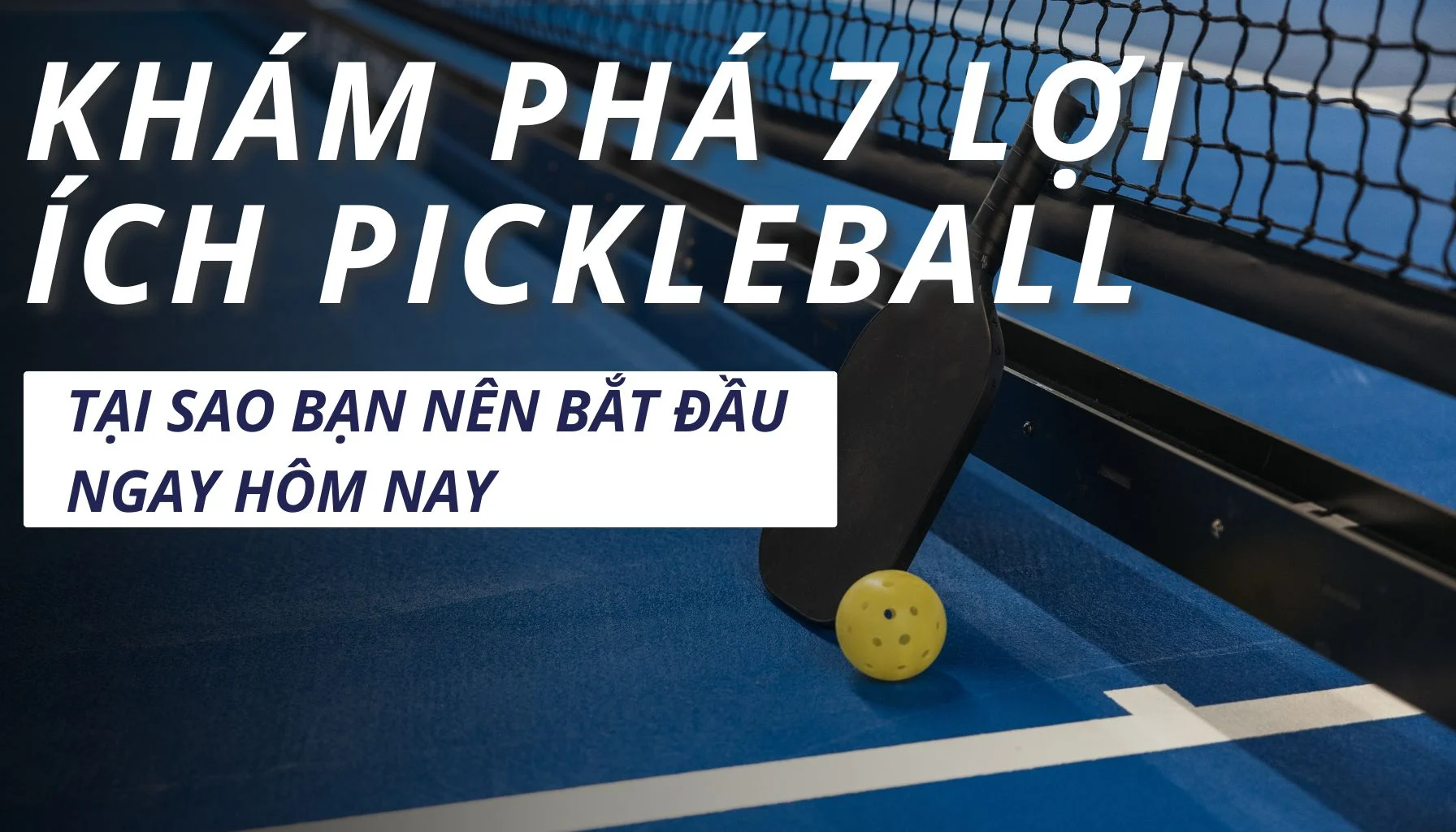Pickleball và khả năng tăng cường sức mạnh cơ bắp