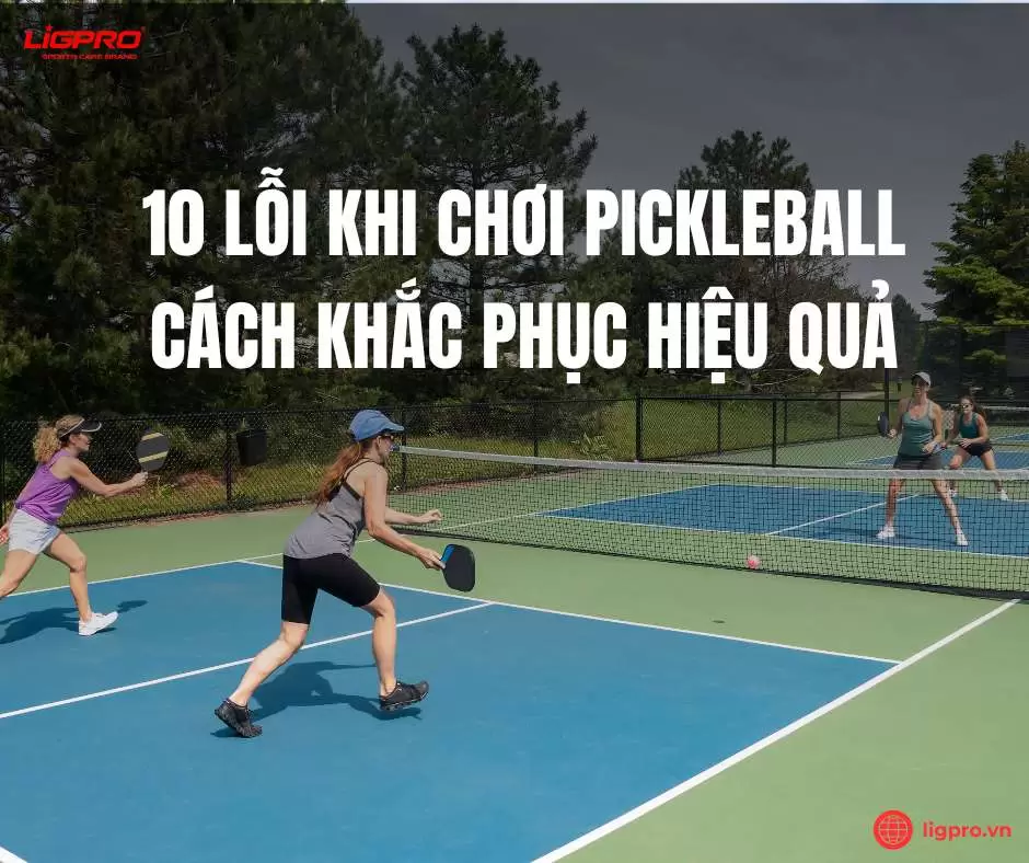 Tìm hiểu về các lỗi phổ biến khi tấn công giải phóng sức mạnh trong pickleball: ghi điểm liên tục