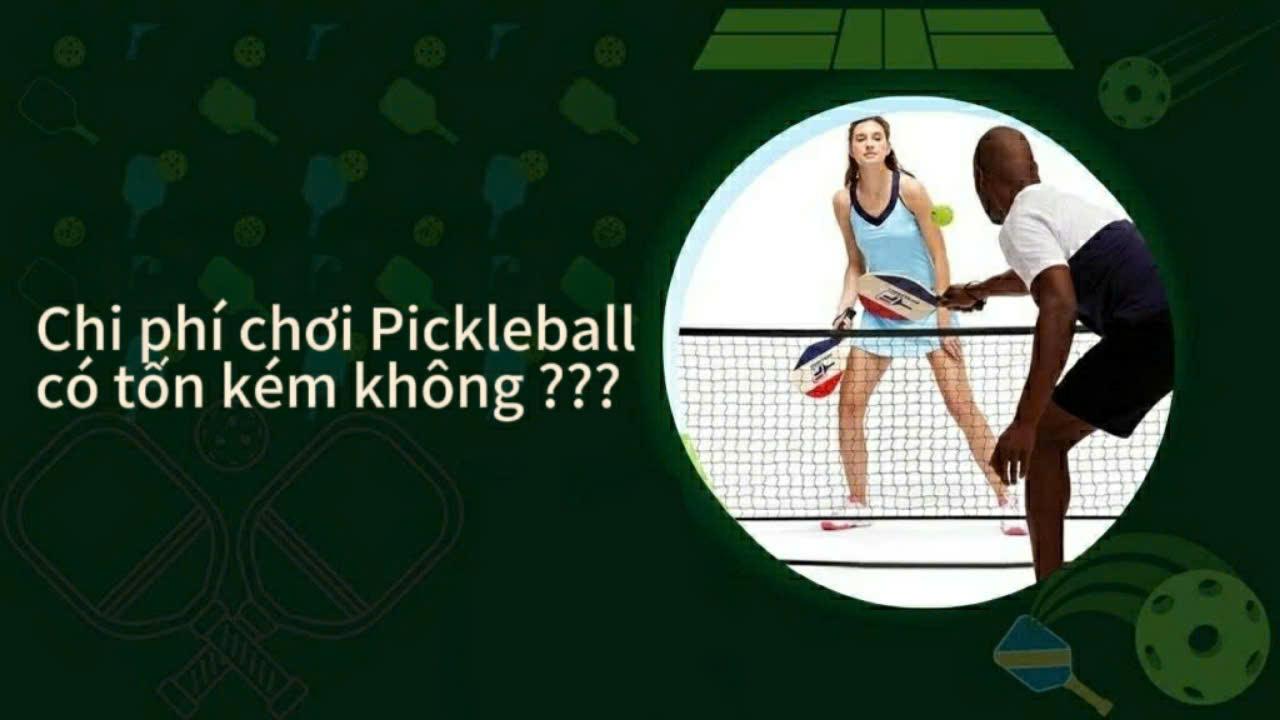 Chi phí tham gia pickleball và golf so sánh