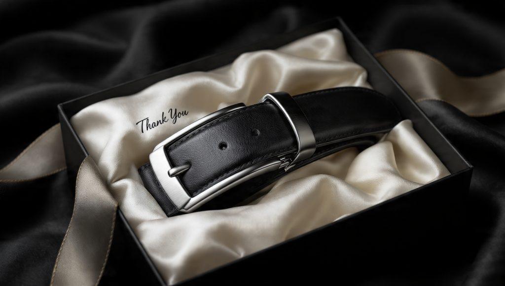 Quà tặng dây lưng da bò thật cao cấp cho nhân viên nam.