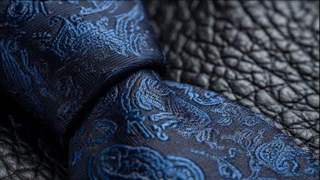 Ý nghĩa các món quà tặng doanh nhân: Cà vạt lụa và ví da thật.