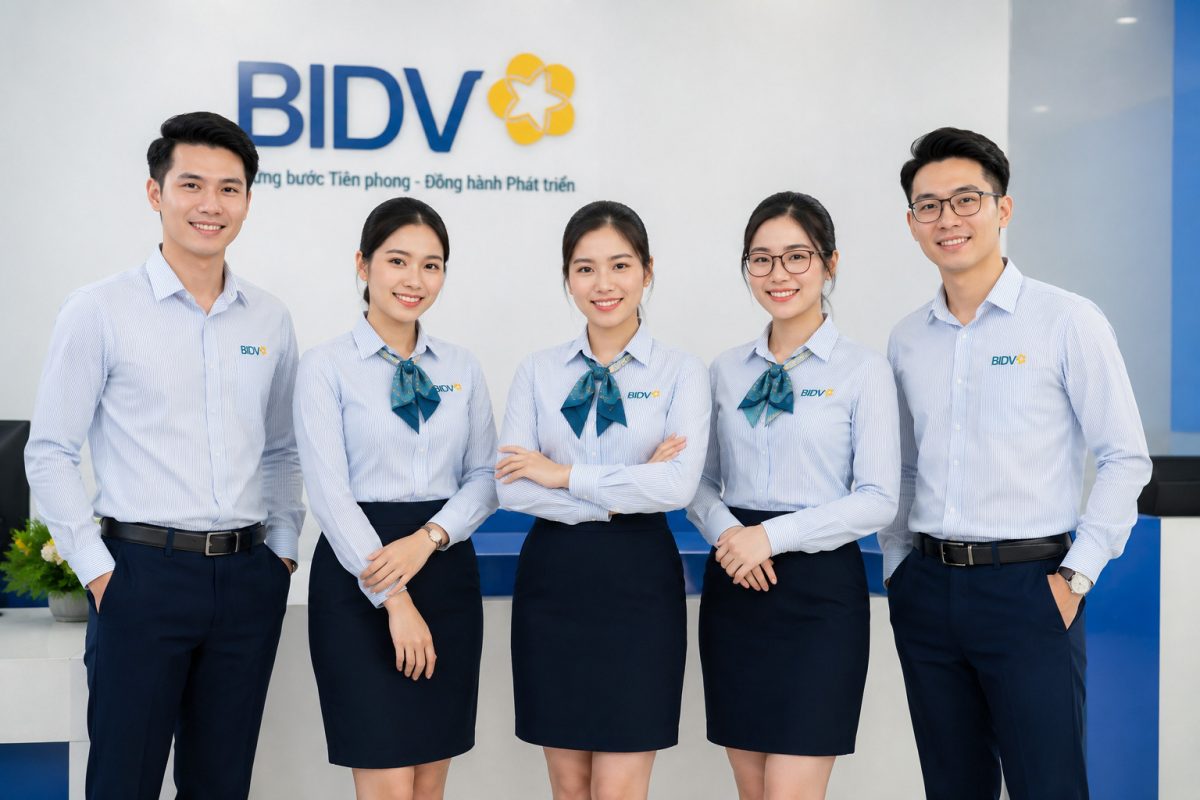 áo sơ mi đồng phục ngân hàng