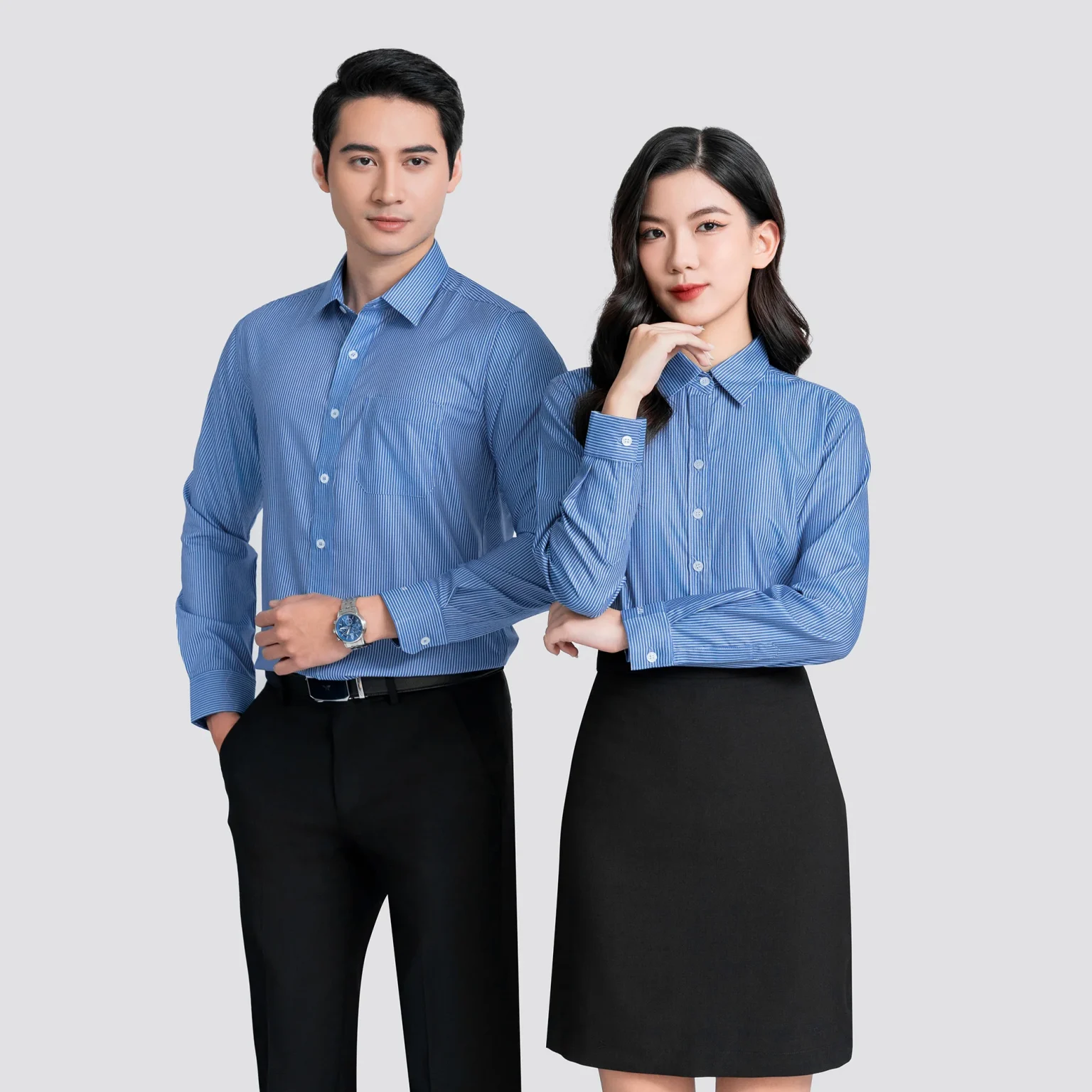áo sơ mi đồng phục ngân hàng