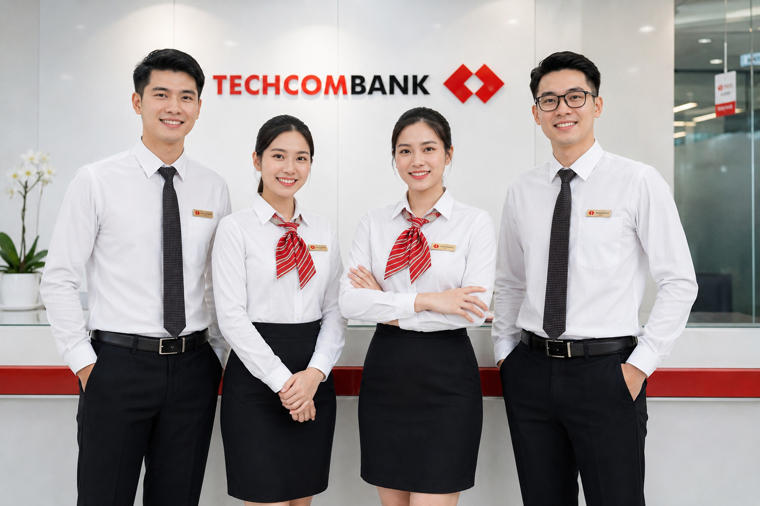 áo sơ mi đồng phục ngân hàng