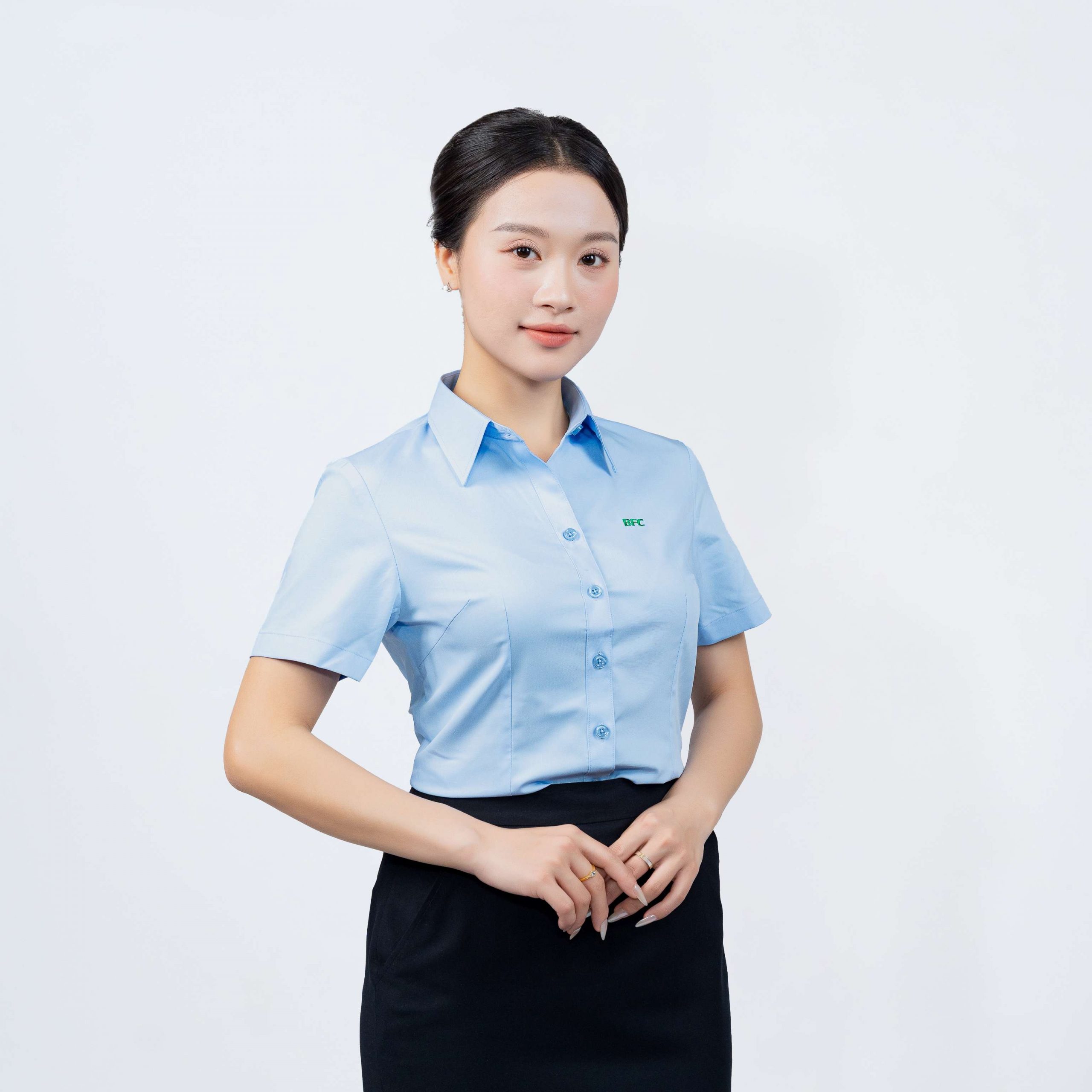 áo sơ mi đồng phục ngân hàng