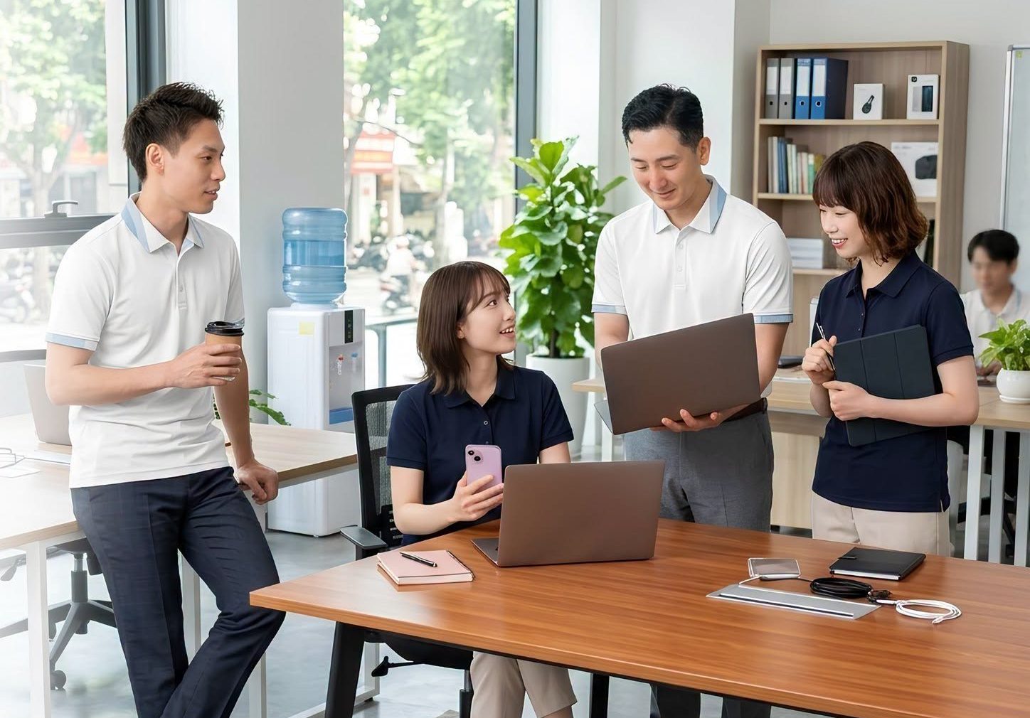 đặt áo polo theo yêu cầu