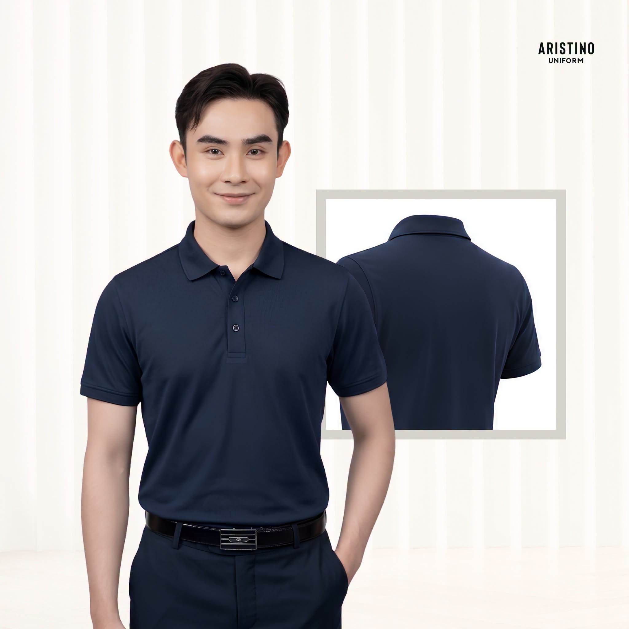 mẫu áo polo đồng phục