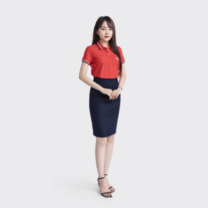 mẫu áo polo đồng phục