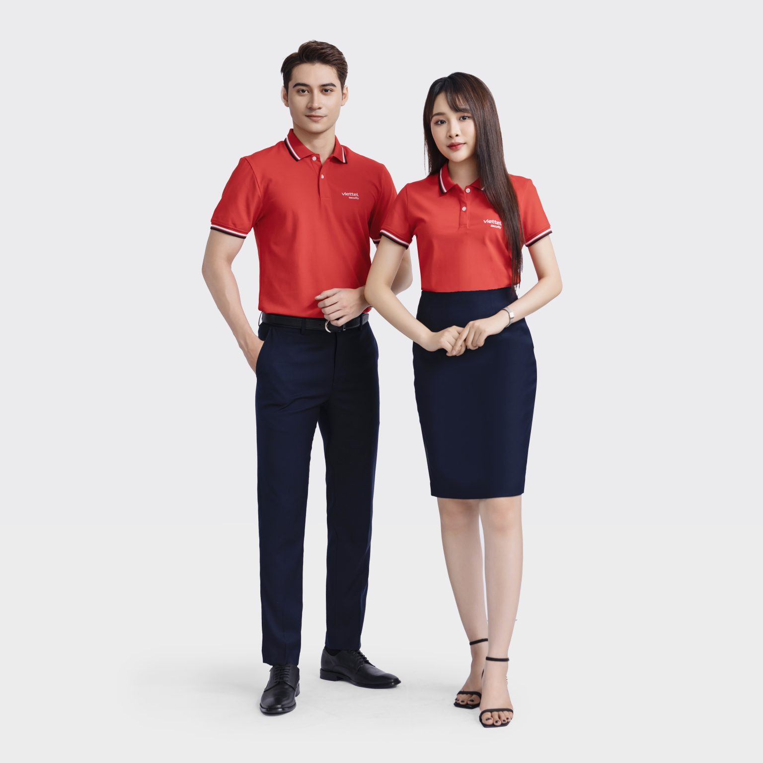 mẫu áo polo đồng phục
