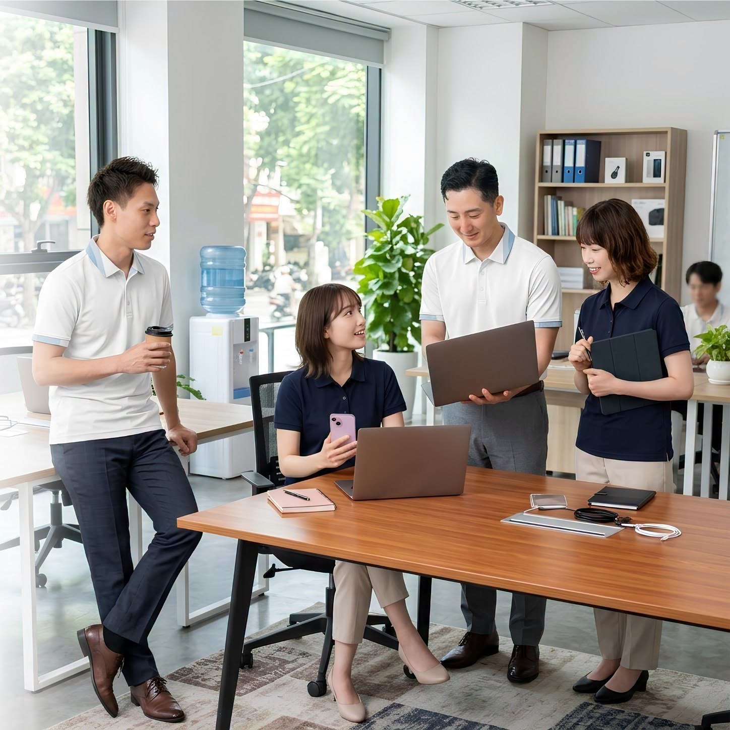 may đồng phục ngân hàng tại Hà Nội