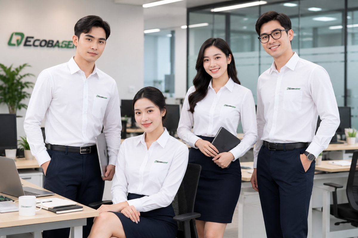 sơ mi đồng phục công sở