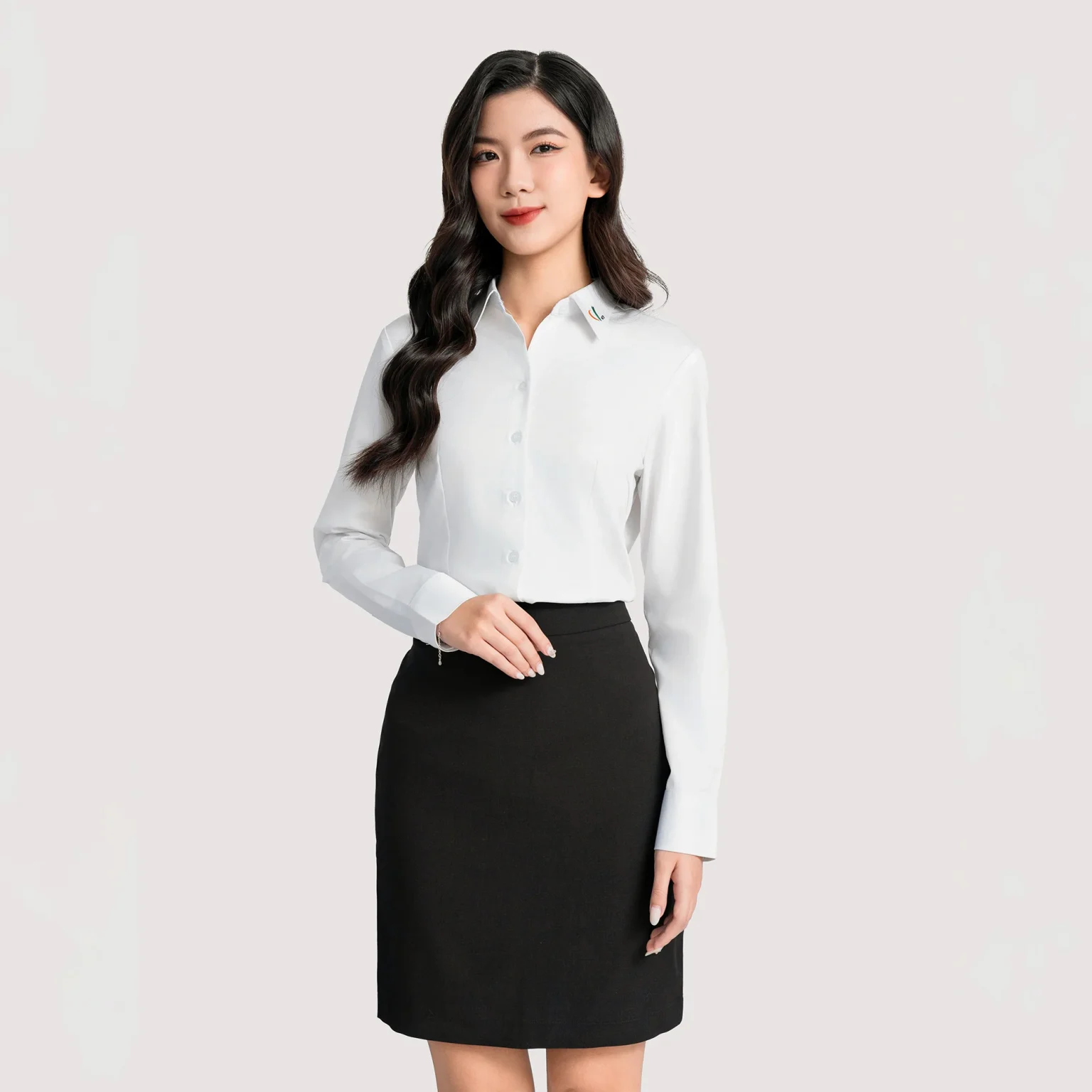 áo sơ mi đồng phục nam nữ