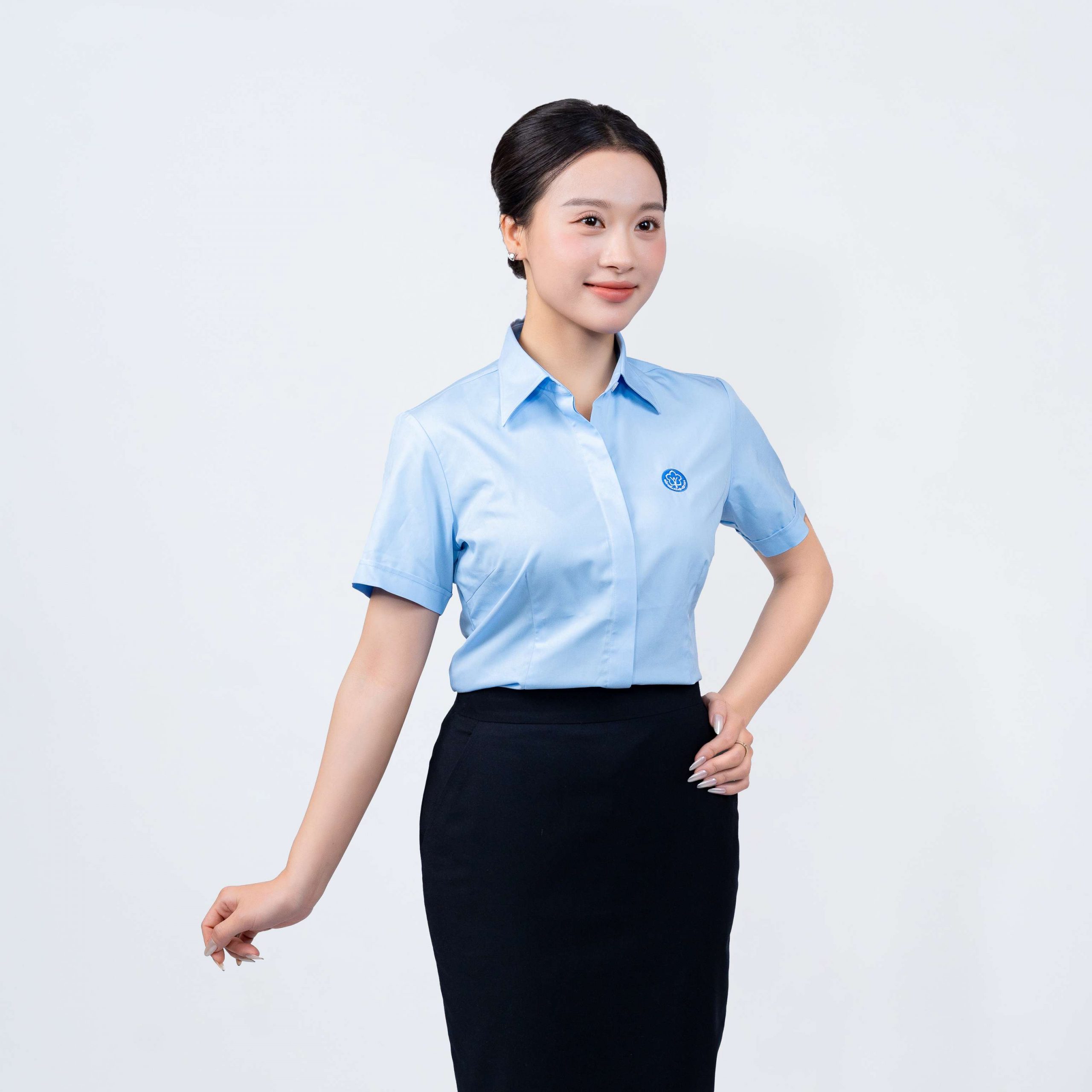 áo sơ mi đồng phục nam nữ