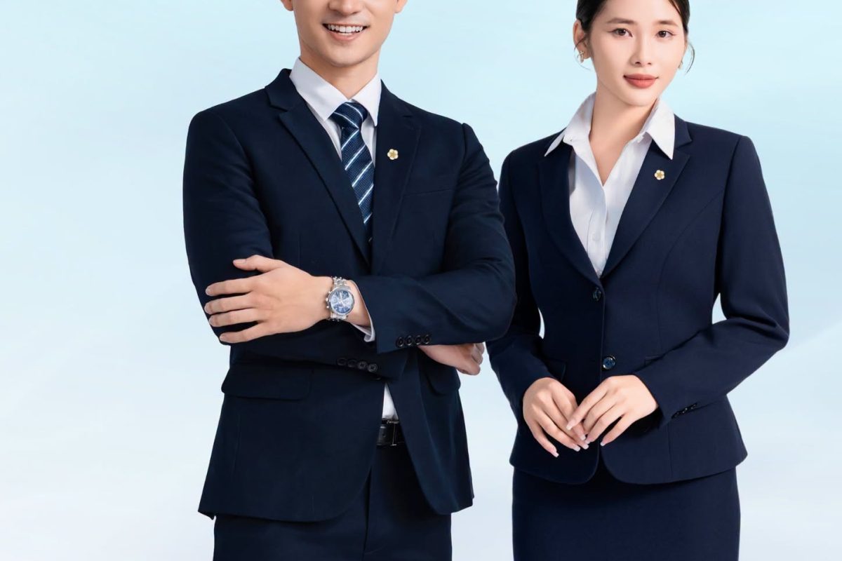 may đồng phục vest tại Hà Nội