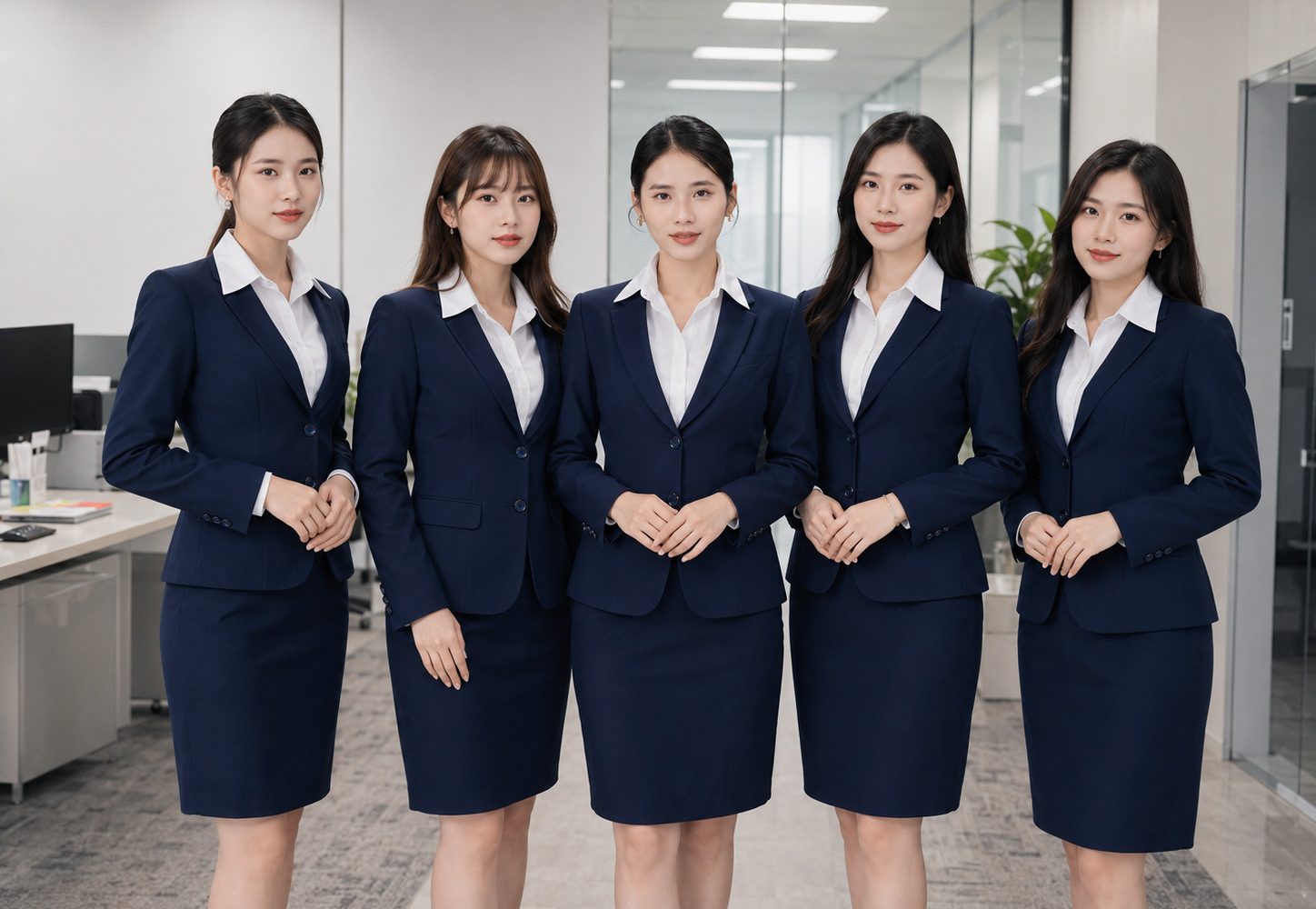 may vest nữ công sở