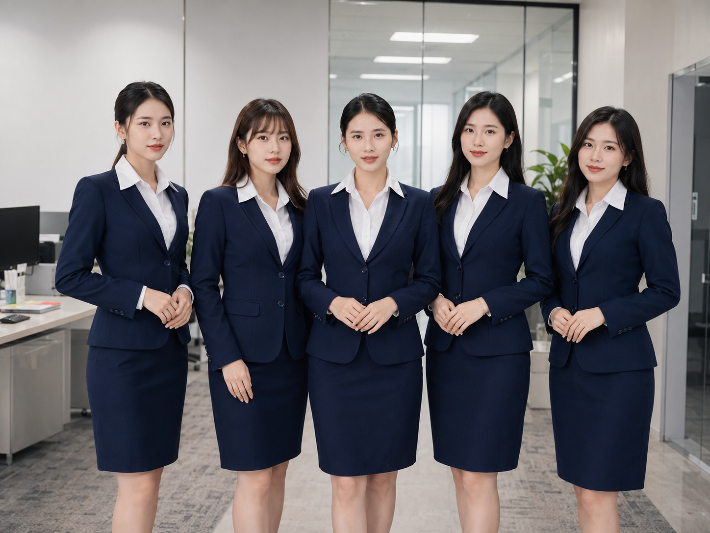 may vest nữ công sở