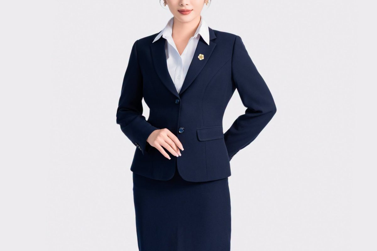 may vest nữ công sở