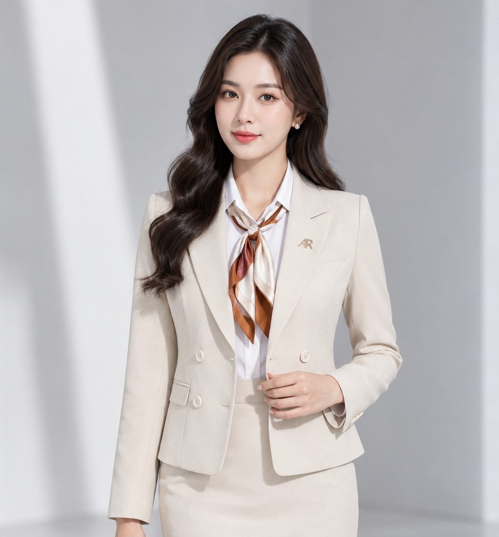 may vest nữ công sở